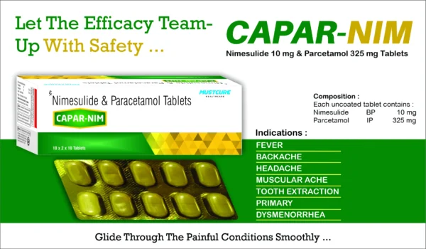 Nmesulide 100mg Paracetamol 325mg