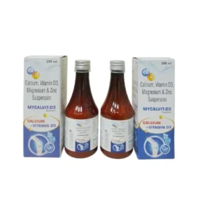 Calcium, Vitamin D3, Magnesium & Zinc Suspension.