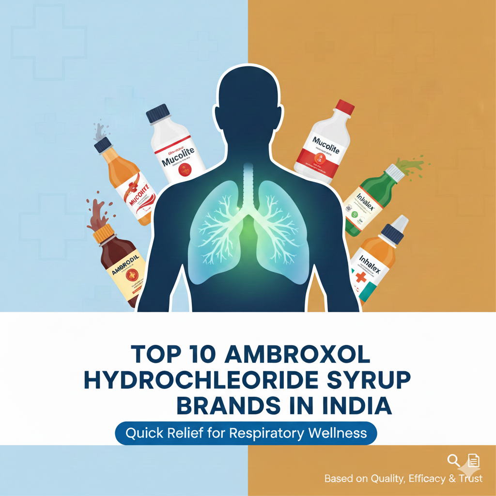 Top 10 Ambroxol Hydrochloride Syrup Brands in India