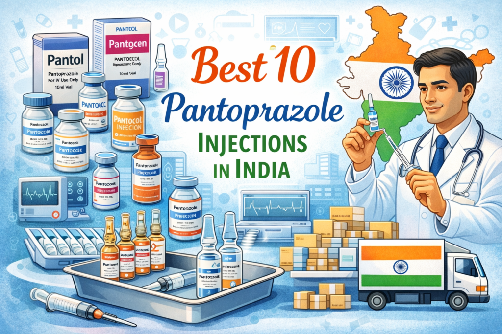 Best 10 Pantoprazole Injections in India