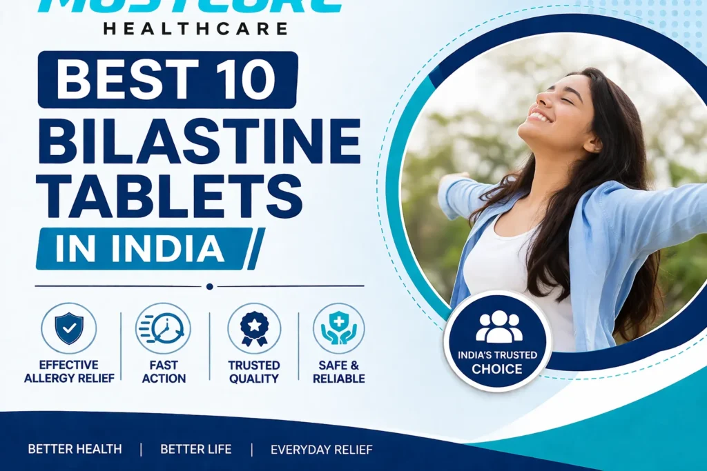 Best 10 Bilastine tablets in India