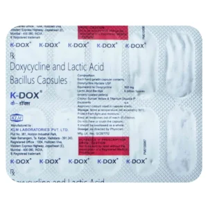 K Dox 100/5 Tablets for PCD Pharma Franchise